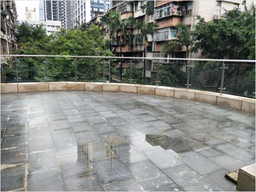 小區鋼化玻璃欄桿